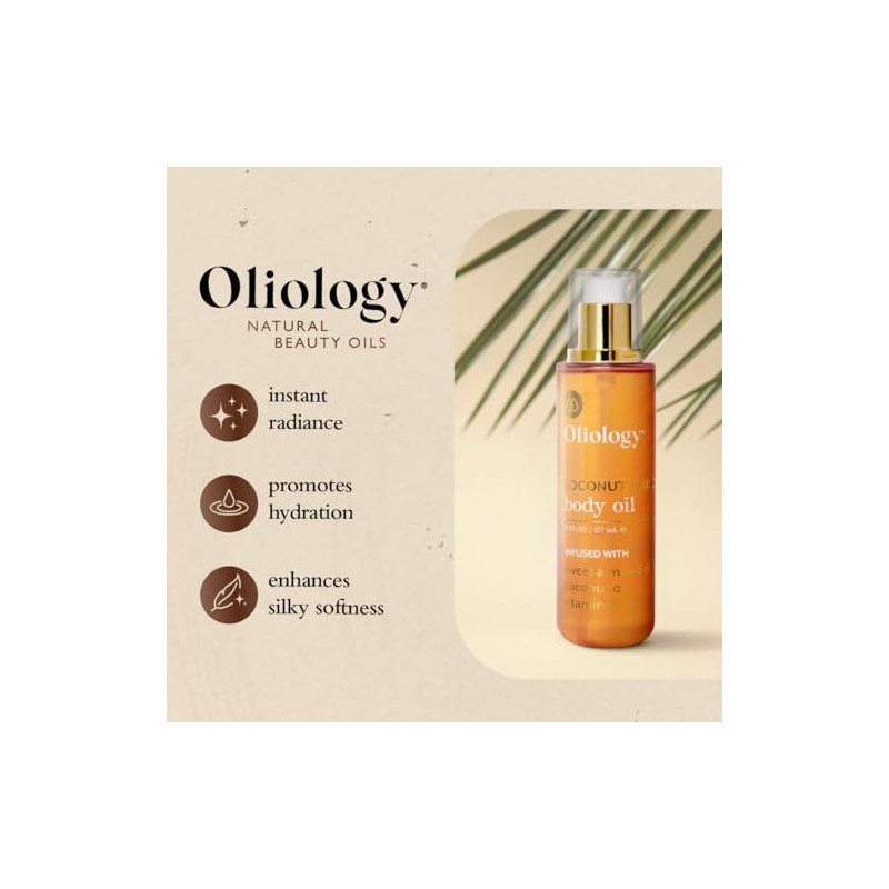 Oliology Aceite Corporal De Coco E Hibisco: Fórmula Hidratante Y