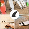 APOMOONS Removable Universal 9 Inch Surfboard Sup Fin Reinforced Replacement