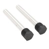 2 Pcs Water Heater Anode Rods 1/2in NPT Thread Magnesium