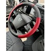 Steering Wheel Cover 18 INCH Size for SEMI Truck (RED