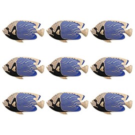 9PCS Fish Napkin Rings Decorate Your Table in Christmas, Thanksgiving, Birthday Party, Wedding, Friends Dinner, Business Banquet and Other Festivals and Occasions. (03)