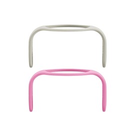 MAM Hold My Bottle Day & Night, Glow in the Dark Handles Compatible with MAM Bottles and MAM Trainer, Non-Slip and Ergonomic, from 0+ Months, Pink and Neutral