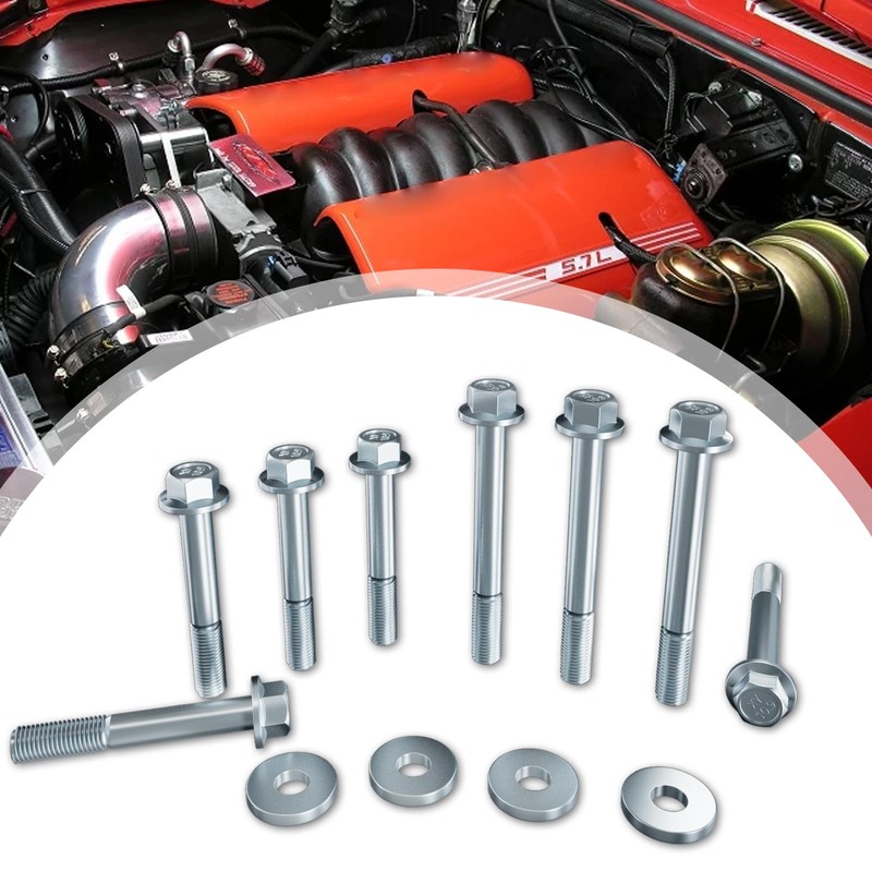 Wllead LS Engine Stand Bolt Kit, M10-1.5 Engine Stand Bolt