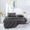 LBRO2M Bedding Set Microfiber Sheets1800 Thread Count 4 Pcs Sheet
