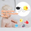 Bathtub Plug with Stainless Steel Ball Chain 45mm, Rubber Floating