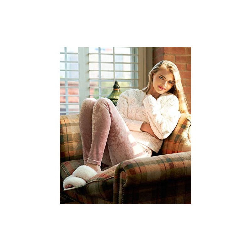 MeMoi Crushed Velvet Stretch Leggings Burgundy Small/Medium