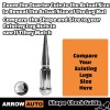 Arrow 1x 1/2" Drive 4.85" Tall Socket Key Fit 7-Spline