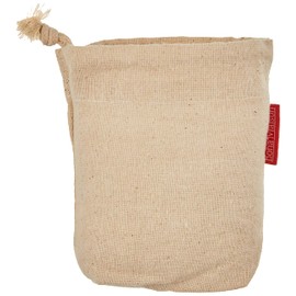 Le Jardin du Lin Bedruckte Baumwoll Taschen mit Kordelzug, Einkaufstasche, Beutel, Stoffsack, Stofftasche, Gemüsesack, Wiederverwendbare, Umweltfreundlich, Mehrzweck, Faltbar, Größe: 12x15 Cm