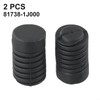 2 x Rubber Stop Bracket for Nissan Bonnet and Tailgate
