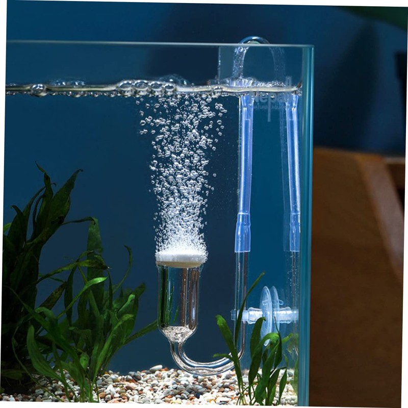BUGUUYO Fish Tank Oxygen Pump Bubble Maker Air Bubbler Suction