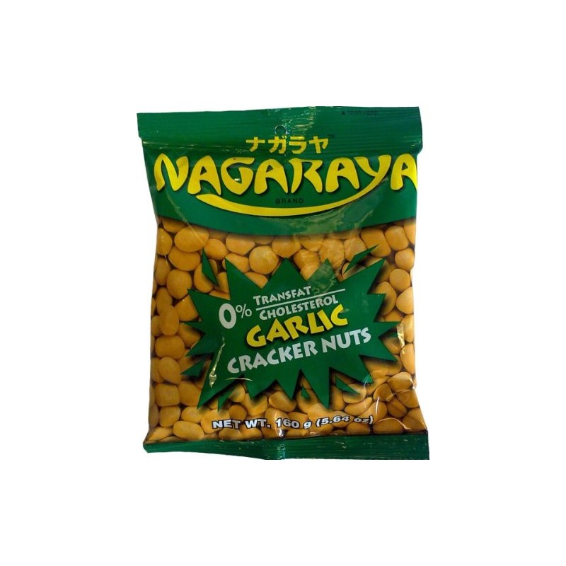 Nagaraya Snack Cracker, Garlic, 7-Ounce (Pack of 8)