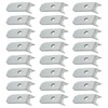 SAQXK 24pcs Trailer Wood Deck Clips Heavy Duty Floor Hold