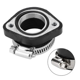 Carburetor Boot Replacement, Motorcycle Carburetor Rubber Intake Manifold Joint Boot Replacement Fit for VM24