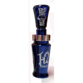 Haydel's Game Calls Inc. H2FH - Full House Duck Call Acrylic Mallard Duck Call (Double Reed, Blue)
