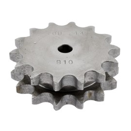 Kettenradscheibe Type 12 B-2 (3/4 Zoll x 7/16 Zoll) duplex Zähnezahl: 9