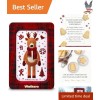 Walkers Shortbread Butter Cookies REINDEER Holiday, 9 3/4" x 6