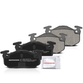 Frankberg Brake Pad Set Compatible with Xsara N1 1.6L-2.0L 1997-2005 206 CC 2D 1.6L 2.0L 2000-2007 Me.gane I BA0/1 1.4L-2.0L 1996-2003 Super 5 B/C40 1.4 L L 1.7L 1985-1995 Replace# 95659341