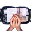 Lost Deer Bible Cover for Women with Adjustable Straps, Large