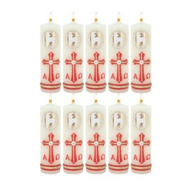 Luz María-Velas Cirio Pascual Decorado Paquete 10 Piezas