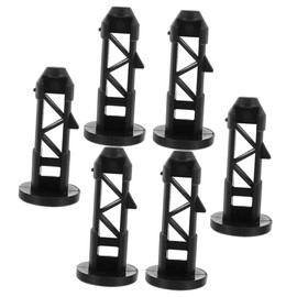 CHILDWEET 6pcs Outdoor Trash Can Latch Plastic Latch for Compatibility Easy Installation and Sturdy Design for Plastic Trash Bin Accessories