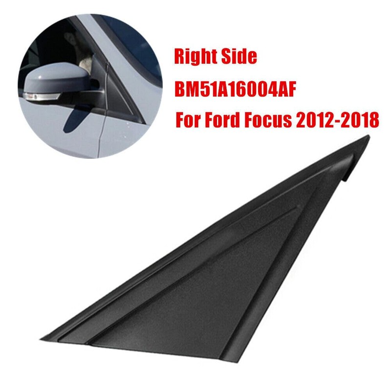 Side Rearview Triangle Molding Cover Fender Corner Molding for Ford