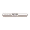 Starrett 135A Nivel de bolsillo con acabado niquelado satinado, tamaño