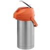 Service Ideas CTAL37OR Airpot Coffee Dispenser with Lever, Insulated Stainless