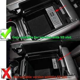 smabee Caja central para reposabrazos de coche para MAZDA CX-8 CX-9 2016-2023 CX8 CX9 Accesorios interiores Organizador de consola central para guardar ordenar