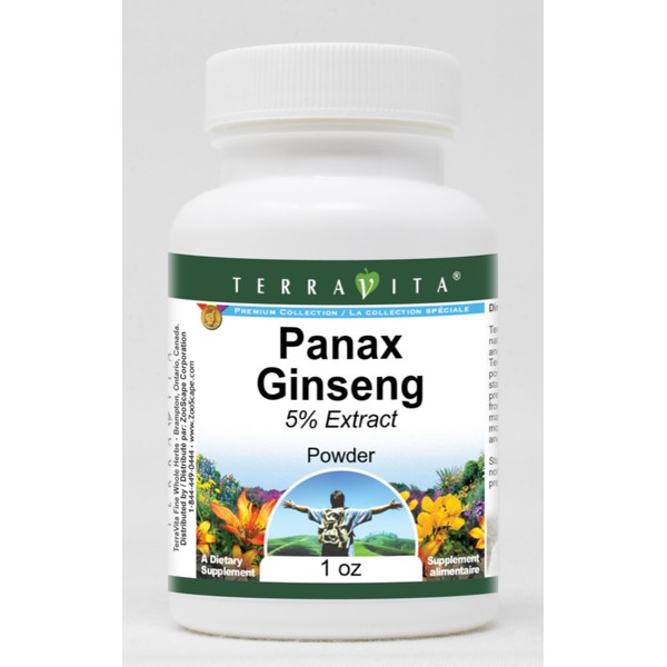 Panax Ginseng 5% Extract Powder (1 oz, ZIN: 523263)