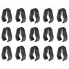 MECCANIXITY 15Pcs 19mm Microphone Cable Clips Universal Microphone Stand Cable