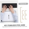 OSALADI Computer Accessory Stainless Steel Mount Plate Stabilizer Wire for