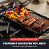 GreenPan x Bobby Flay Cast Iron Pre-Seasoned 16.5 x 9.5”