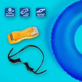 Sight Swimming Goggles Junior Kids Children Black UV Tint by Sports World Vision (-2.50)