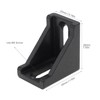 20 Sets 2020 Series Aluminum Extrusion Profile Corner Bracket, CLAHJQX