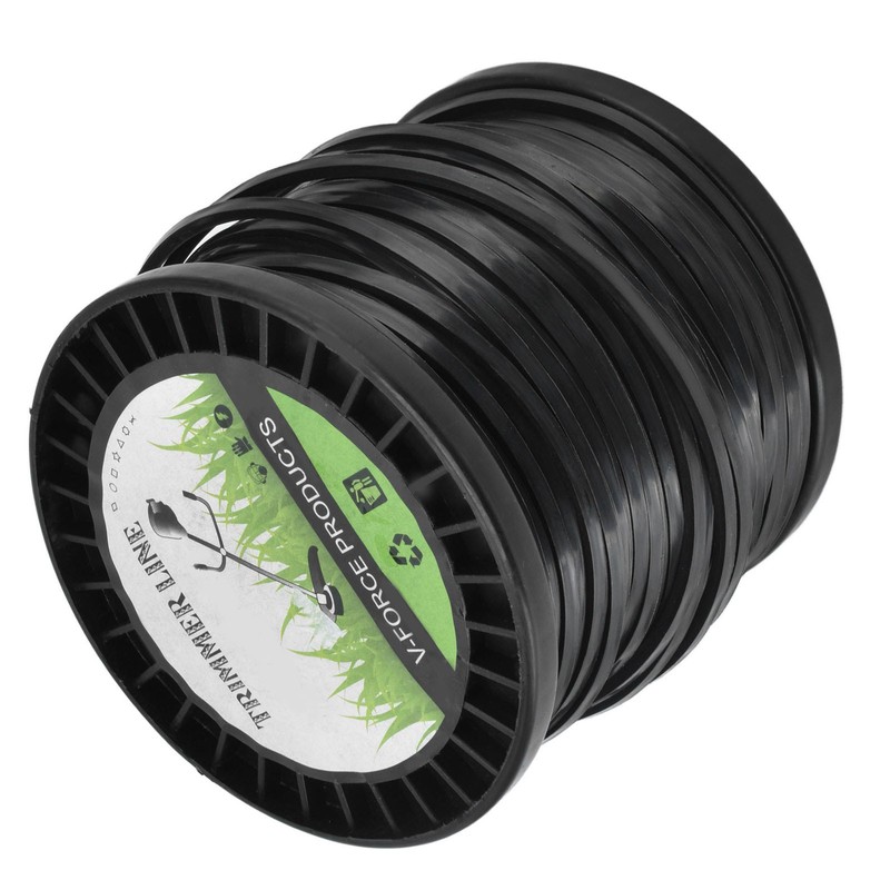 Round String Trimmer Line for Husqvarna 3.3mm Black High Cutting