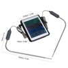 Digital Thermometer Dual Probe Meat Temperature Meter Tester Timer Alarm