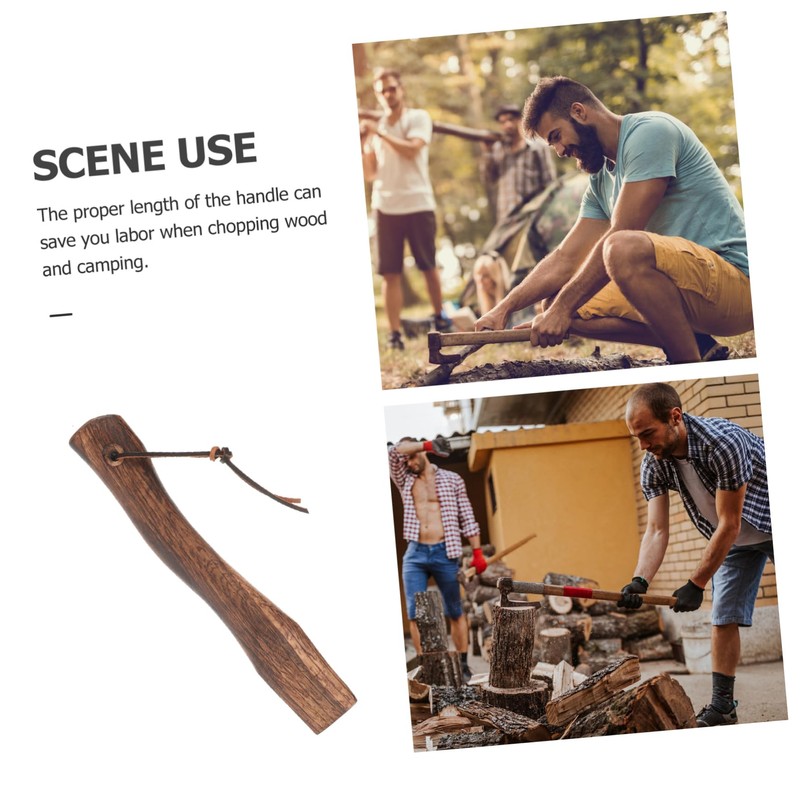 OSALADI Axe Handle Wooden Handle for Hickory Axes Handle Replacement