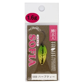Nories #089 Sofia Trout Brown Spoon, 25 mm, 0.06 oz (1.6 g) Herbal Tea