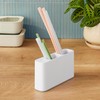 YouCopia SipStation Straw Holder, Reusable Straw Organizer for Kitchen Storage,