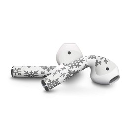 Airpods Design Skin Seal for Airpods 1st Generation (2016) 2nd Generation (2019) Earphone Cover Decoration Accessory Deco Sticker 012955 Tree Snowflake