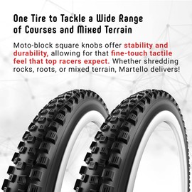 Vittoria Martello Mountain Bike Tires for Mixed Terrain Conditions - Trail TNT 4C G2.0 MTB Tire - Tubeless Ready (29x2.35)