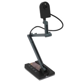 ANGGREK Cámara de Documento, Interfaz Multimedia HD Plegable, Alta Velocidad de Imagen, Cámara de Documento USB 4K con Plug-and-Play con Luz LED para 