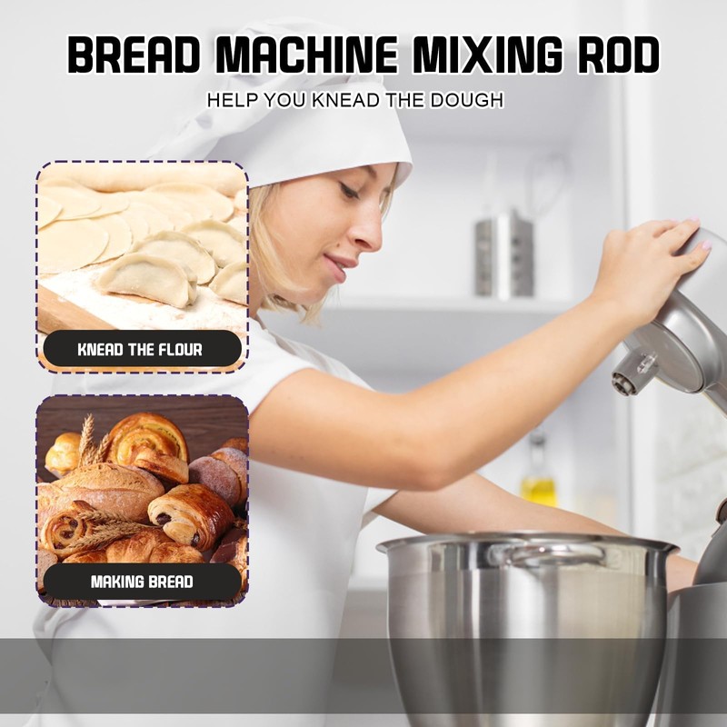 Bread Maker Paddle Compatible with Panasonic BreadMaker, Most Bread Machine
