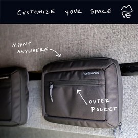 VanEssential Soft Sided Venture L-Track Mounted Storage Bag Medium