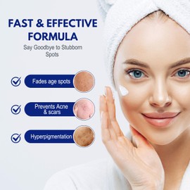 Advanced Dual action Age Spot Corrector cream for Women and Men.Premium grade Vegan blend of Vitamin C & Natural Ingredient for Acne and Dark spot correction. Safe for all skin- 0.7 Fl oz/ 20 ML-USA