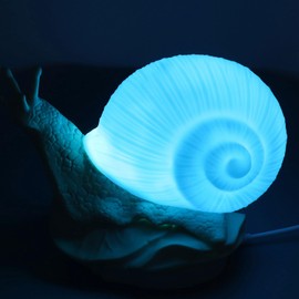 Snail Night Light, Cute Ambient Lighting LED Night Light, 24 Colors Soft Light Snail Lamp, Snail Decorative Accent Lamp Snail Light for Bedroom