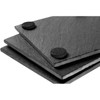 Juvale Square Black Slate Coasters Set - Coffee Table Protection