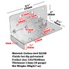 GBGS 2 Pairs Split Joist Hanger for 2x6,16 Gauge Face-Mount