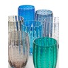 Zafferano Perle Beverage Glass Black (Set of 2) 16 Fl
