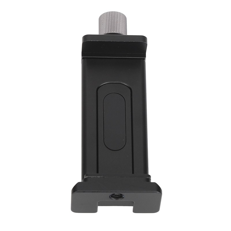 Phone Tripod Mount with Cold Shoe 1/4in Screw Hole Expandable